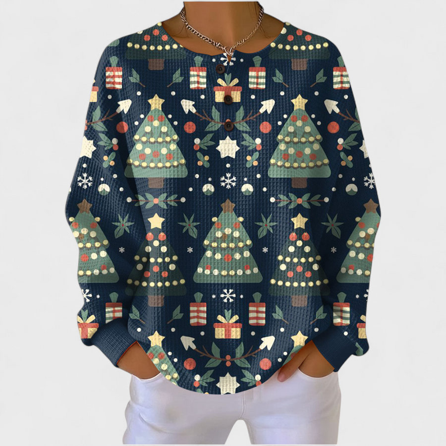 Women’s Christmas Tree Pullover Sweater