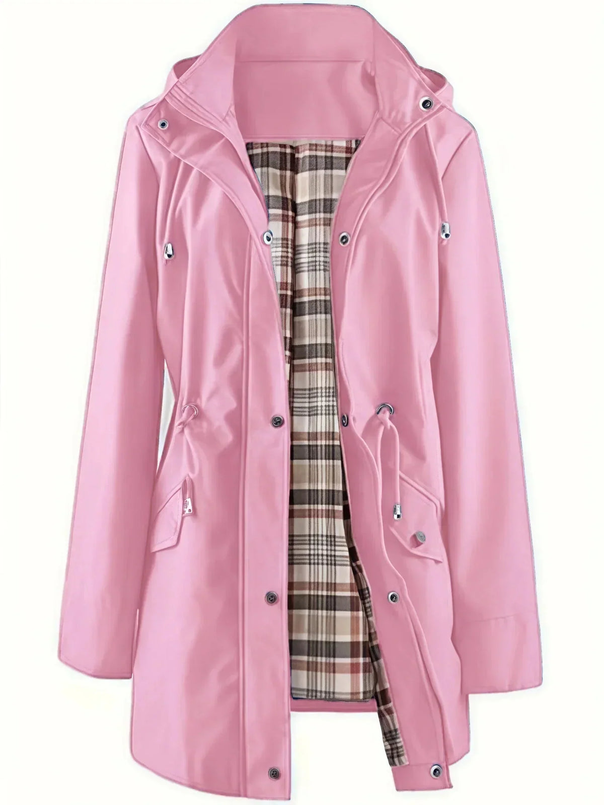 Women’s 3-in-1 Detachable Hood Raincoat