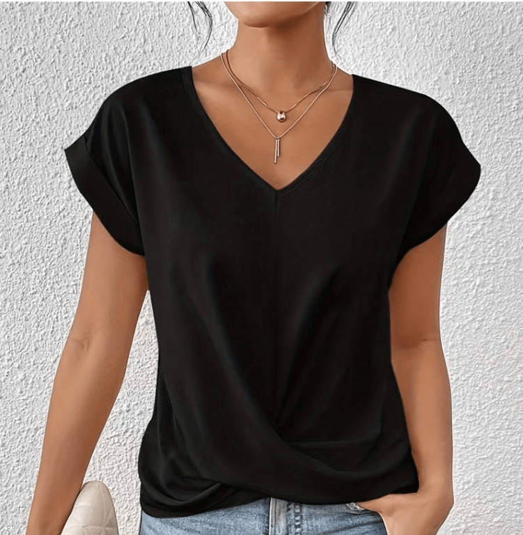 Women’s Tummy Control V-Neck Top